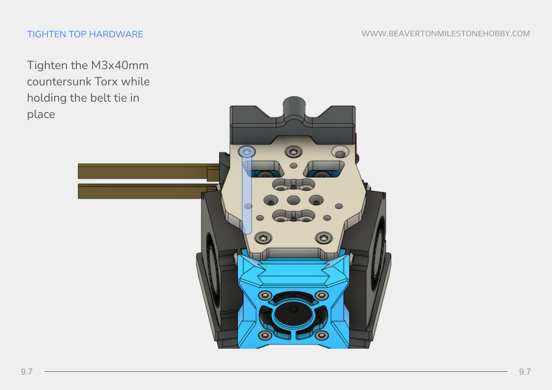 Hypernova Printhead build step thirty-eight